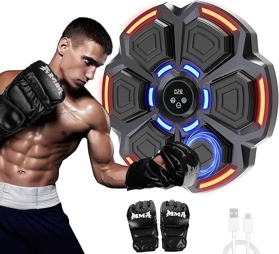 Music Boxing Punching Machine for Adults - 9 Modes & 9 Speeds Bluetooth