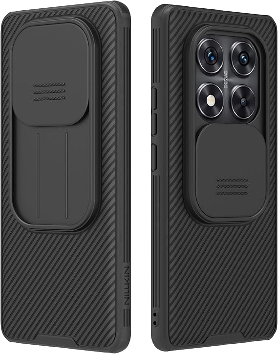 Nillkkin Xiaomi Redmi Note 14 Pro 5G Case, Slim Protective Case with Camera Protection, Hard PC TPU Thin Anti-Scratch Phone Case for Redmi Note 14 Pro/Poco X7 5G (Redmi Note14 Pro,