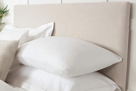 Belledorm Bed Headboard Cover, King Bed Headboard, Linen Faux Suede