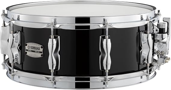 Yamaha Snare Drum Recording Custom Birch 14"x5.5" in Solid Black (RBS-1455SOB)