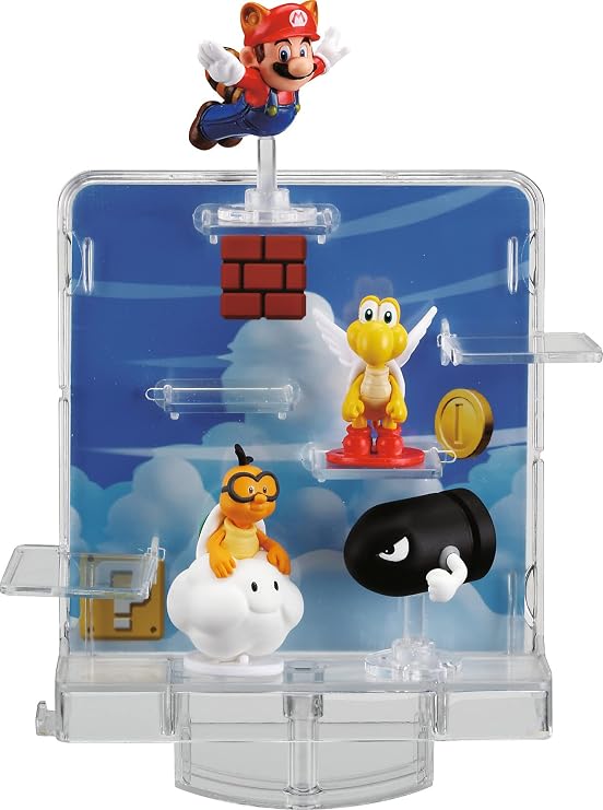 EPOCH Games 7391 Super Mario Balancing Game Plus Sky Stage - Party Game Skill Game, Colourful