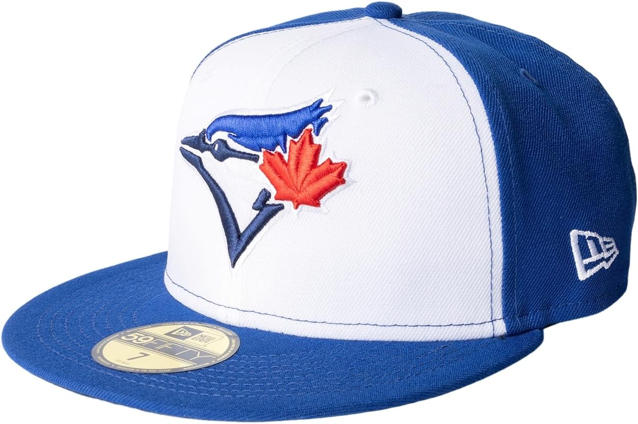 ニューエラ キャップ 59FIFTY 70367491 Toronto Blue Jays On-Field Authentic Collection WHITE×BLUE/ホワイト×ブルーブランドサイズ：7 日本サイズ：55.8cm 並行輸入品
