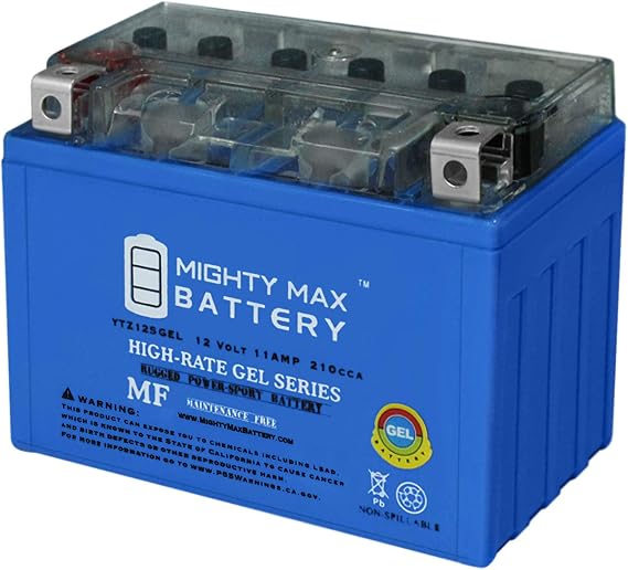 Mighty Max Battery 12V 11AH 210CCA GEL Battery Replaces Honda Super Hawk VRT1000F 99