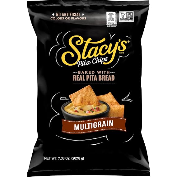 Stacys Pita Chips, Multigrain, No Artificial Colors or Flavors, 7.33 oz Bag