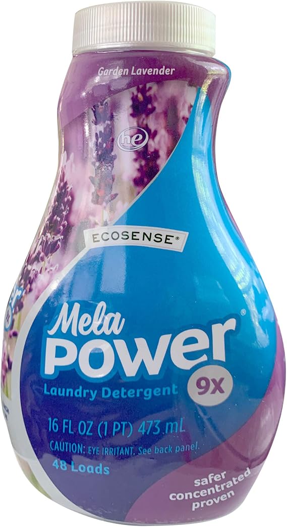 Melaleuca MelaPower 9X He Laundry Detergent (Garden Lavender, 48 Loads)