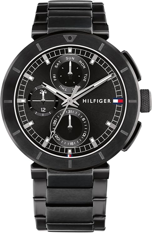 Tommy Hilfiger Multi Dial Quartz Watch for Men with Stainless Steel Strap