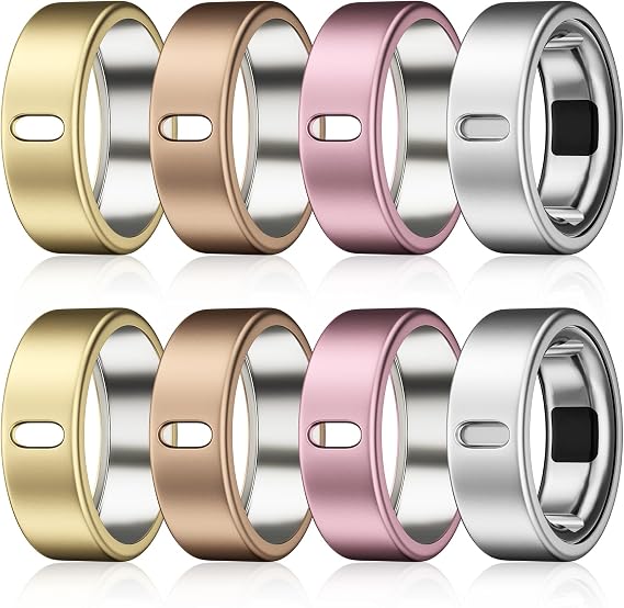 8 Pack Cover Compatible with Oura Ring Gen 4/Oura Ring Gen 3 Horizon