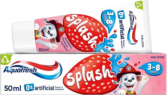 Aquafresh Kids Splash Strawberry Toothpaste 50ml