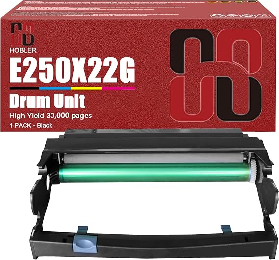 E250X22G Imaging Unit Compatible for Lexmark E250X22G Drum Unit Work for Lexmark E250 E250D E250DN E350 E350D E350DN E352 E352DN E450 E450N E450DN Printers