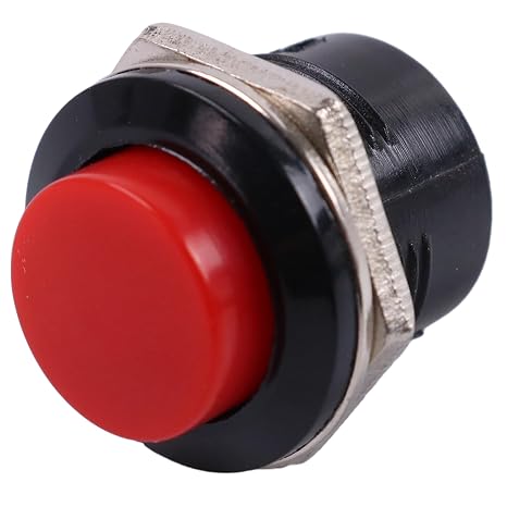 12-Volt Golf Cart Horn Button Momentary Horn Switch Compatible with EZGO Club Car Yamaha Star ATV UTV