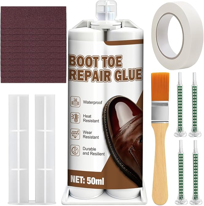 Boot Toe Protector, Flexible and Durable, Enhances Work Boot Safety