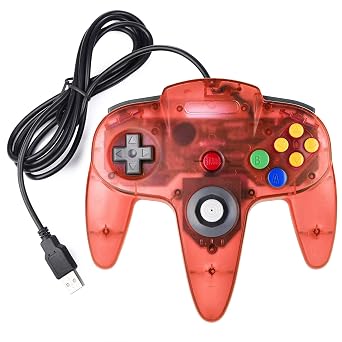 miadore N64 USB Controller, Retro N64 Gaming USB Gamepad Controller for PC/MAC/Raspberry Pi