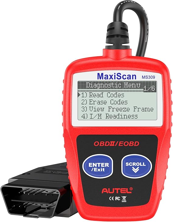 Autel MS309 OBD2 Scanner Universal Car Engine Fault Code Reader