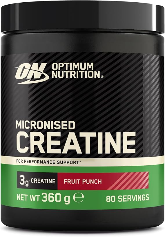 Optimum Nutrition Micronised Creatine Monohydrate Powder, 360g