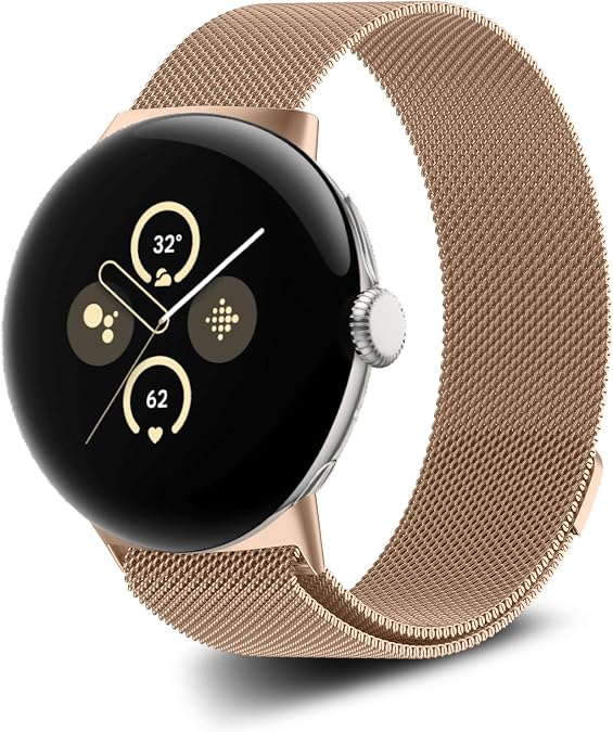 Strap Metal Mesh for Google Pixel Watch 5/4/3/2/1 41mm
