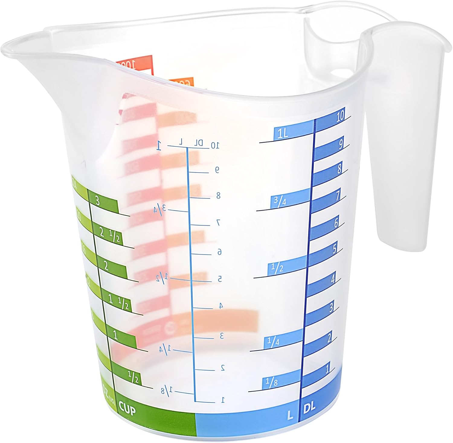 Use At Market Plastic Size Container 1000ml 123x100x126 mm 1 Piece