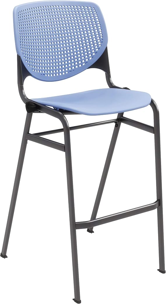 KFI Kool Stack Barstool, Peri Blue