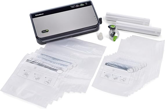 FoodSaver FM2435 Manual Food Vacuum Sealer System, Black