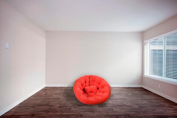 Koltuk - yatak Futon Kırmızı (Medium)
