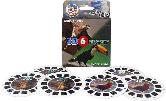 WARM FUZZY Viewfinder Reels Birds of Prey & Exotic | 6 Reels