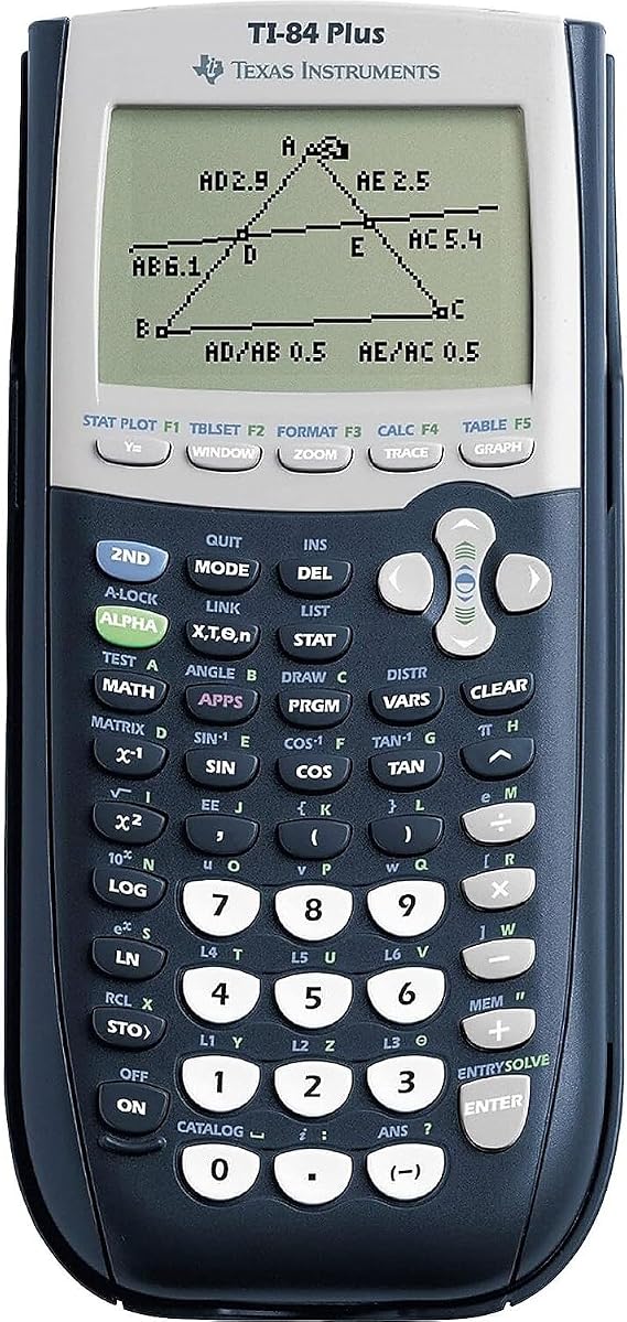 TI 84 Plus Graphics Calc Box