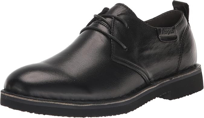 Propet Men's Finn Oxford, Black, 12 XX-Wide