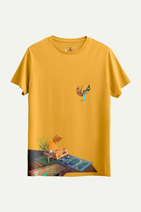 KAFT Unisex Regular Fit Tasarım T-Shirt Woolgather