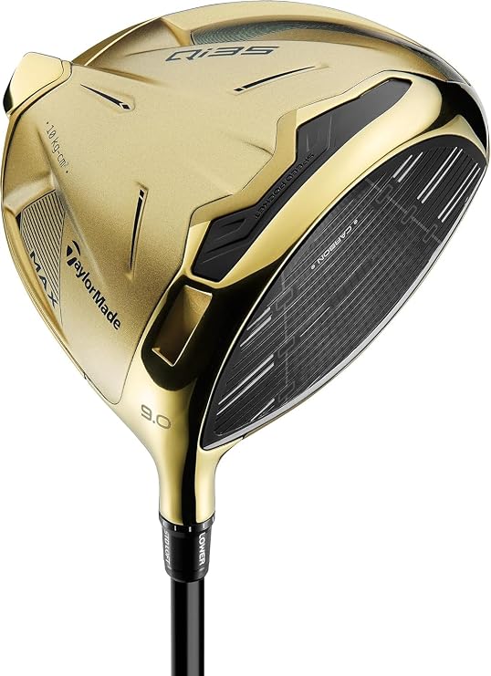 TaylorMade Golf Qi35 MAX Designer Driver (Qi35 Max Gold 9 Degree Reg - RH)