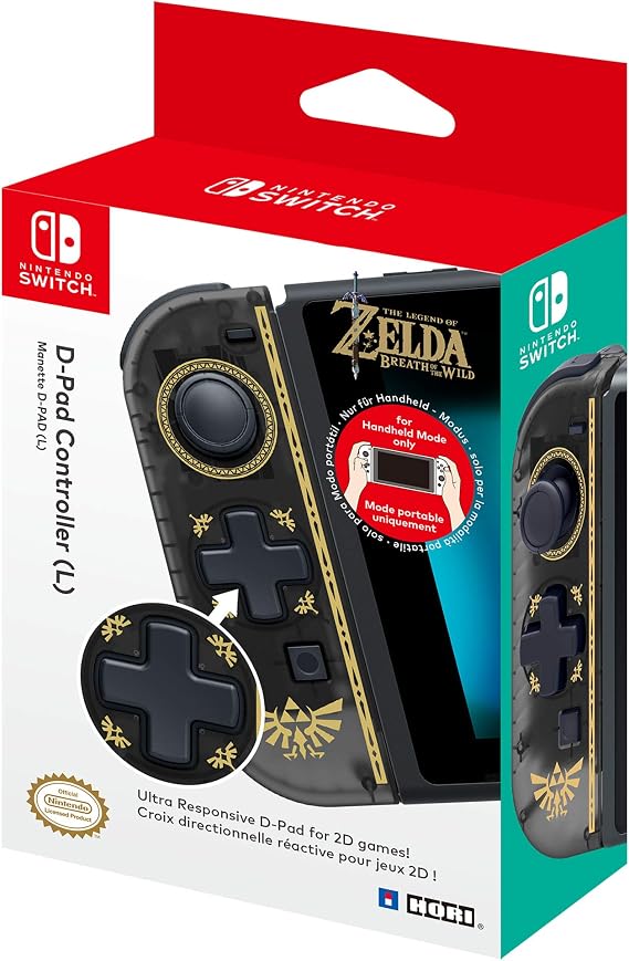 HORI D-Pad (Zelda) D-Pad (Zelda) D-Pad (L) Nintendo Switch için - Resmi Lisanslı