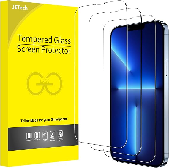 JETech Screen Protector for iPhone 13 Pro Max, 3-Pack