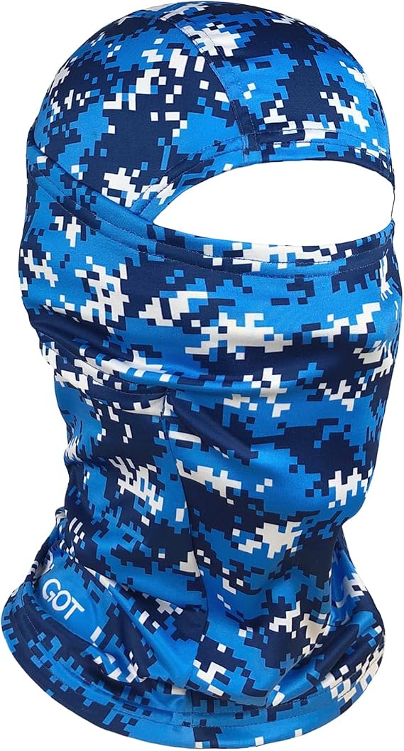 UPF 50+ Balaclava Ski Mask for Men Women - UV Face Mask Motorcycle Shiesty | Windproof, Breathable, Hinge Design, Full & Half Face Coverage, Fits Under Helmet, Snowboarding, Skiing