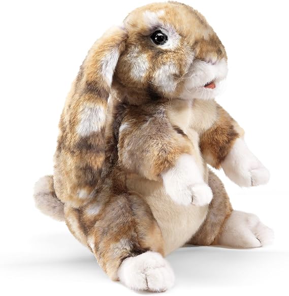 Folkmanis Silky Bunny Rabbit Hand Puppet