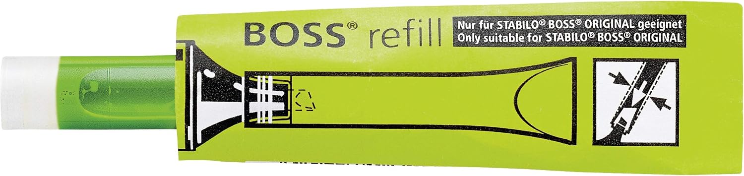 Stabilo Boss Original Refill Ink Green