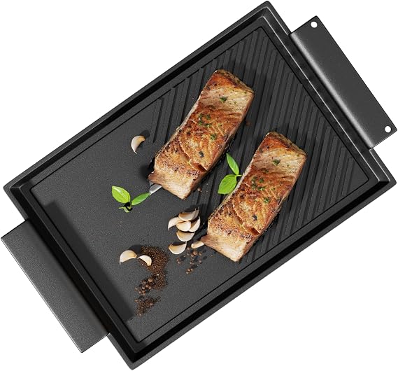 Grillplatte aus Gusseisen