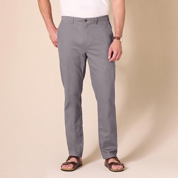 Amazon Essentials Men's Straight-Fit Casual Cotton Stretch Chino Pants