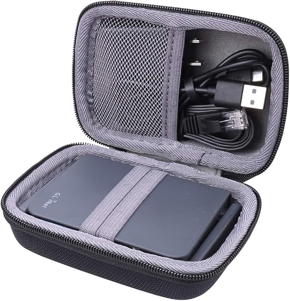 Aenllosi Hard Carrying Case Replacement for GL.iNet GL-AR750 / MV1000 Gigabit Travel AC Router