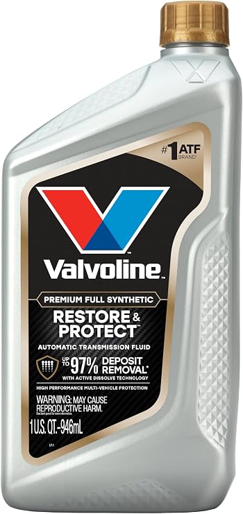 Valvoline Restore & Protect Full Synthetic Automatic Transmission Fluid ATF 1 Quart