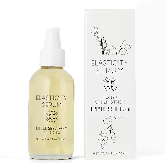 Little Seed Farm Elasticity Serum - Toning & Firming Face Serum, 4 fl oz