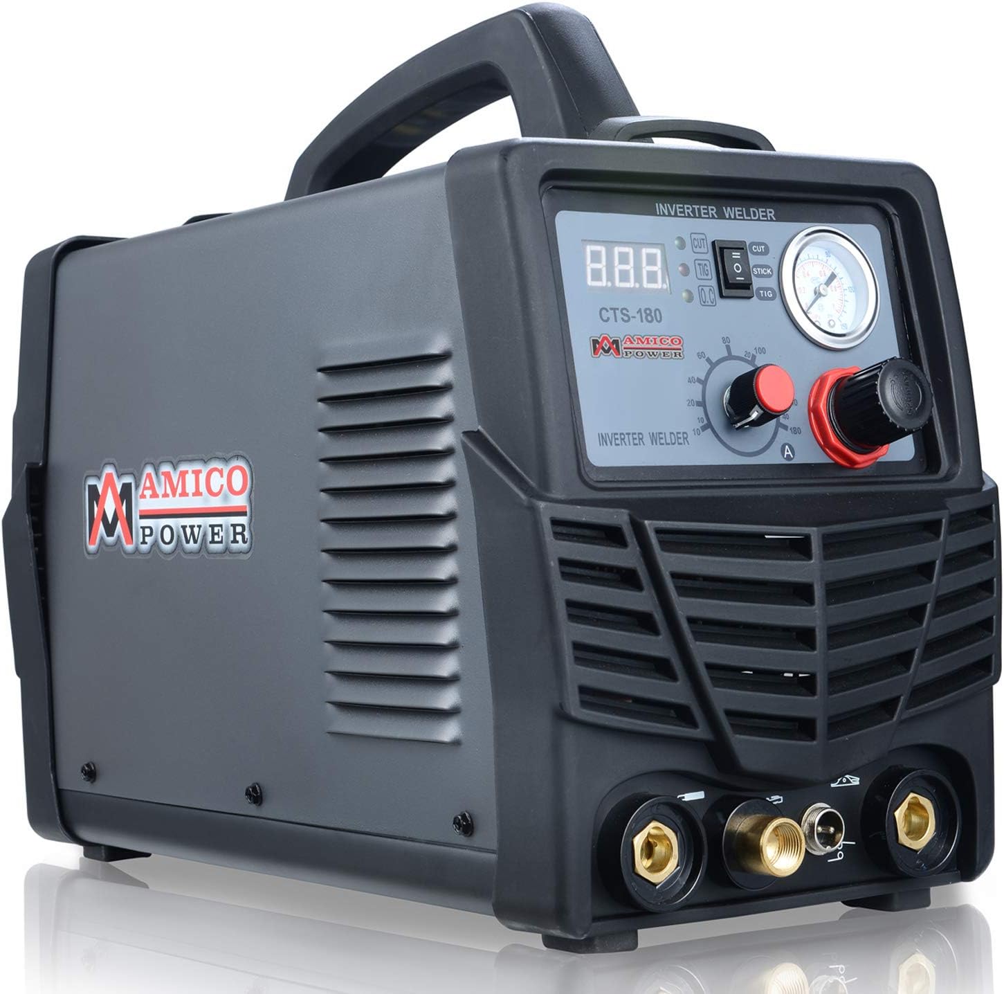 AMICO CTS-180 180アンペア HF-Start TIG 160アンペア スティック溶接機 40アンペア プラズマカッター 3イン1コンボ溶接切断機