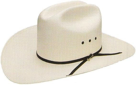 Stetson Hats 10X Rancher 4 in. Brim Precreased Straw Hat Natural 71/8