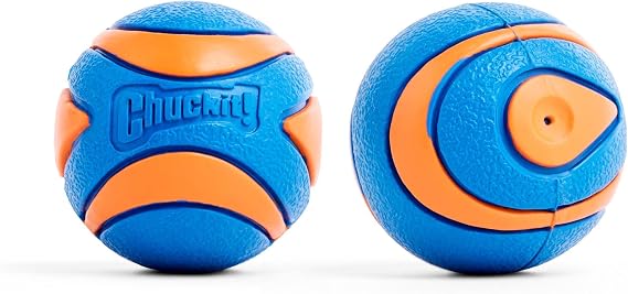 Chuckit! Ultra Squeaker Ball Dog Toy, Small, 2in, 2 Pack | Ultra Squeaker Ball Dog Toy for Small Breeds, Small 2 In Ball, Sold as a 2 Pack for Dogs to Play With