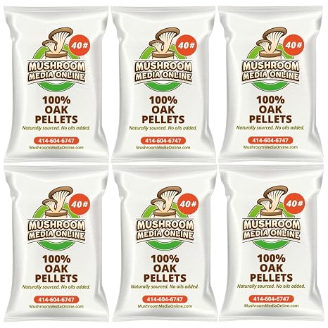 100% Oak Mushroom Pellets Substrate (240 Pounds)