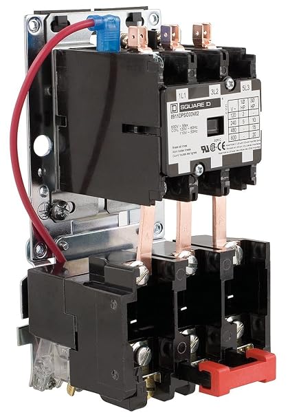 DP Motor Starter,3P,25A,480V Coil,Open