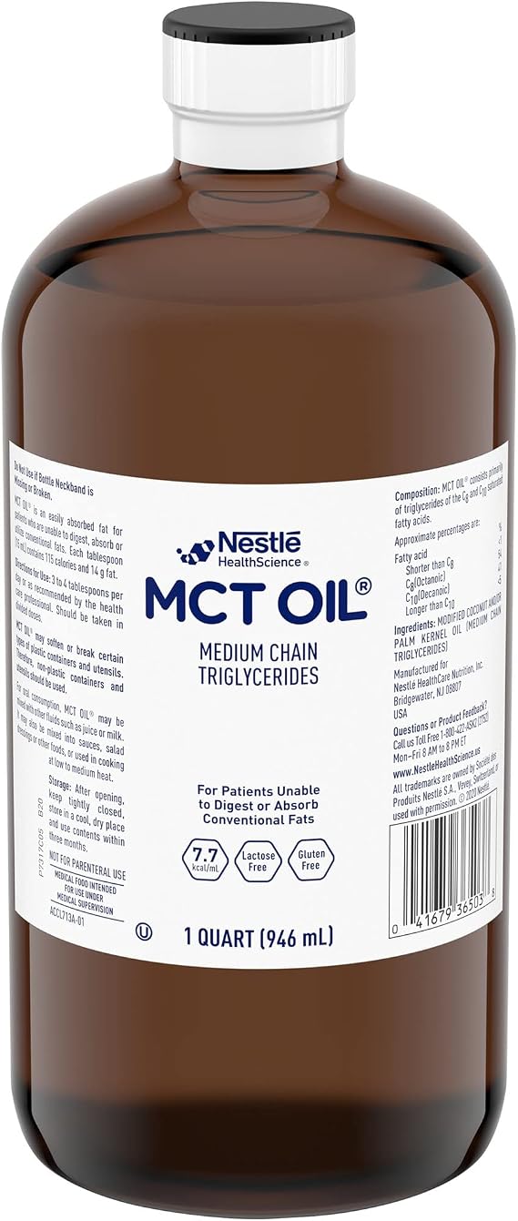Nestle Mct Oil, for Digestive Problems, 1 EA