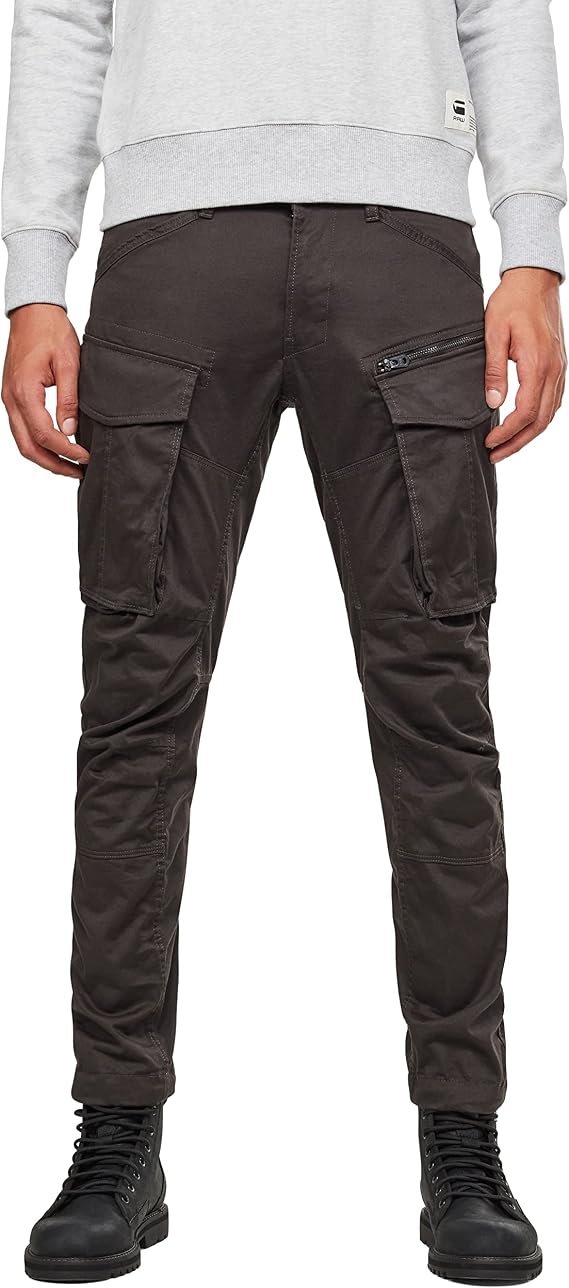 Gestaró Men's Cargo Long Pants, Straight Tapered Pants