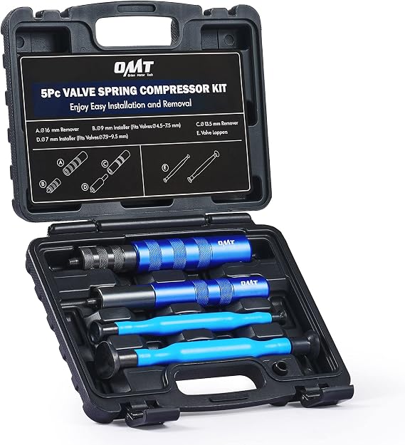 OMT Valve Spring Compressor Tool Kit, Overhead Engine Valve Adjustment Tool