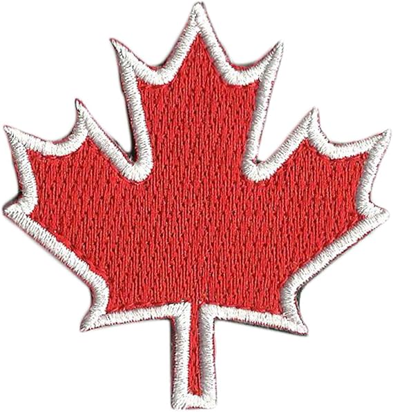 Die Cut - Canada - Maple Leaf - Tactical Patch - Red