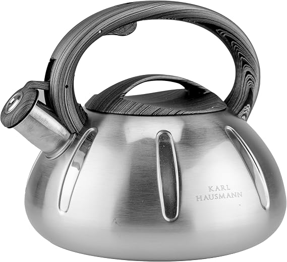 KARL HAUSMANN Induction Kettle (3L) with Whistle Silver