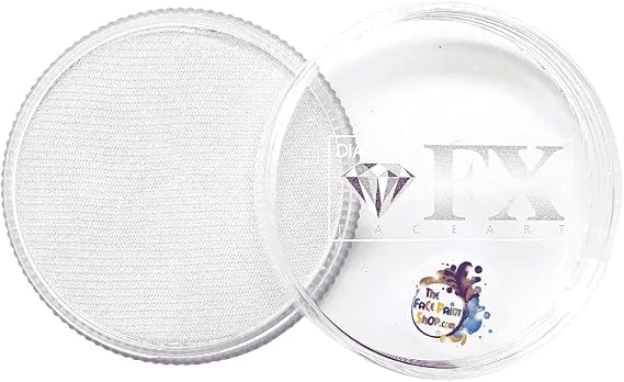Diamond FX Metallic Face Paint - White (30 gm)