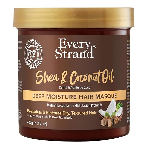 Every Strand Masque Shea & Coconut Oil Deep Moist15oz Jar